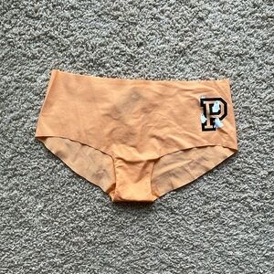 NWT PINK Victoria’s Secret Halloween Orange Seamless Hipster Panty